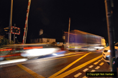 2020-12-14 Tesco Express by night at Brockenhurst, Hampshire. (2) 201