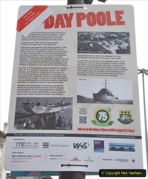 2021-08-15 Poole Quay VE & VJ Day 75 +1 remembered. (120) 120