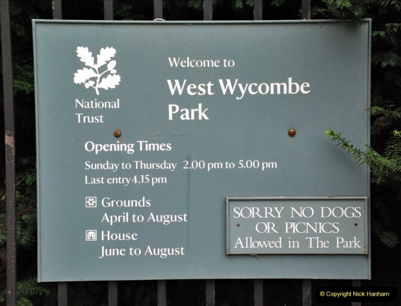 2021-08-19 National Trust Property Visit No.2. West Wycombe Park & Town. (6) 006