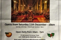 2021-12-14 St. Aldhelm's Christmas Trees Branksome, Poole, Dorset. (1) 001