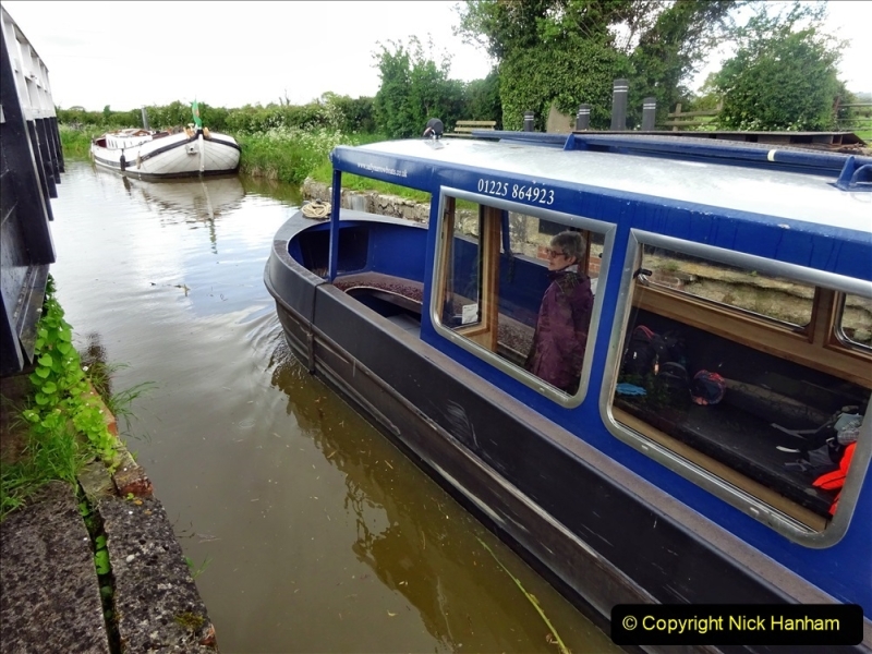 2021-05-19 Wiltshire Holiday Day 3. (106) Kennet & Avon Canal on a Sally Day Boat with friends. 106