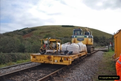 2021-11-10 Track Gang work at Corfe Castle (plus Swanage & Norden). (78) 078