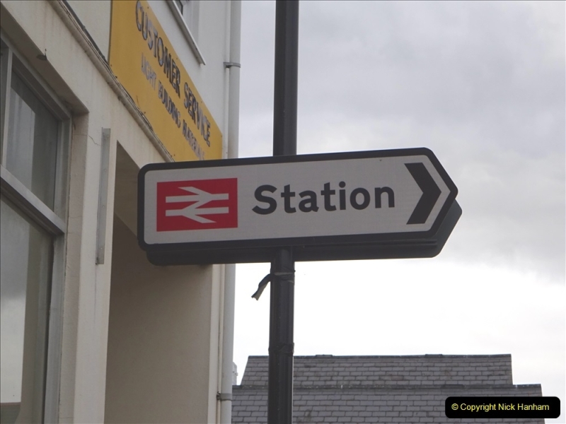 2021-11-15  (Day One) Christchurch Lymington and overnight at Brockenhurst. (54) Lymington station. 054