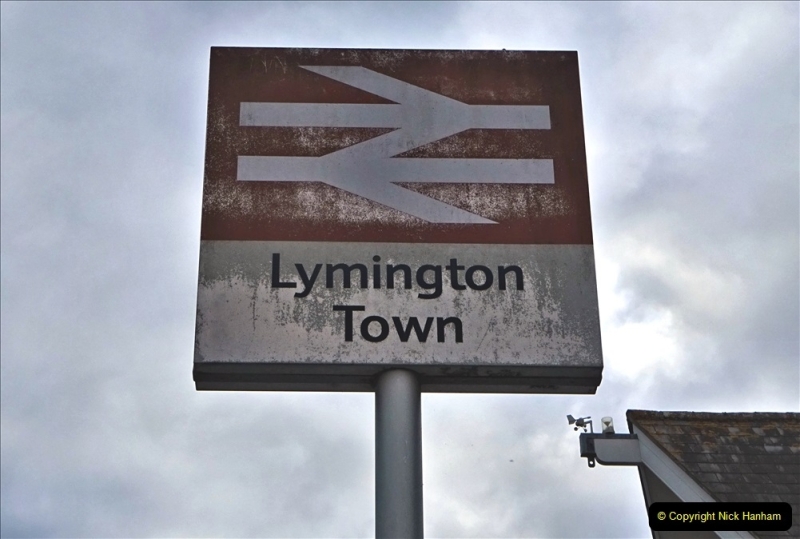 2021-11-15  (Day One) Christchurch Lymington and overnight at Brockenhurst. (56) Lymington station. 056