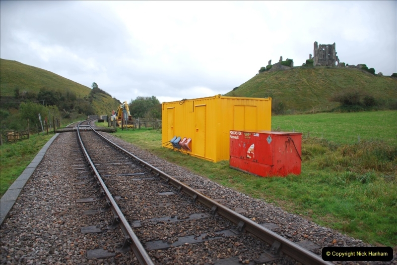 2021-10-26 Track side work at Corfe Castle viaduct. (14) 014