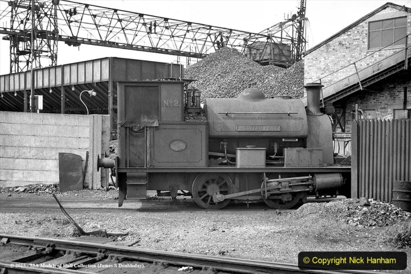 1950s Poole Quay shunting locomotives. (5) Western Pride. 013