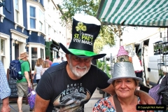 2021-09-04 Bridport Hat Festival. (34) In the town. 034