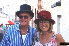 2021-09-04 Bridport Hat Festival. (44) In the town. 044