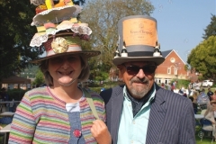 2021-09-04 Bridport Hat Festival. (67) On the Green. 067
