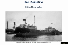 2021 September 13 A 5929 Tribute to MV San Demetrio Convoy HX84 WW2