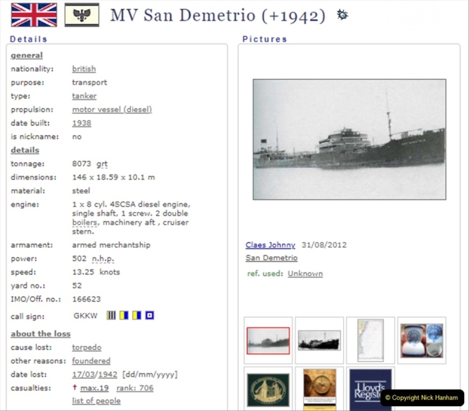 2021-09-13 A 5929 Tribute to MV San Demetrio Convoy HX84 WW2. (8) 008