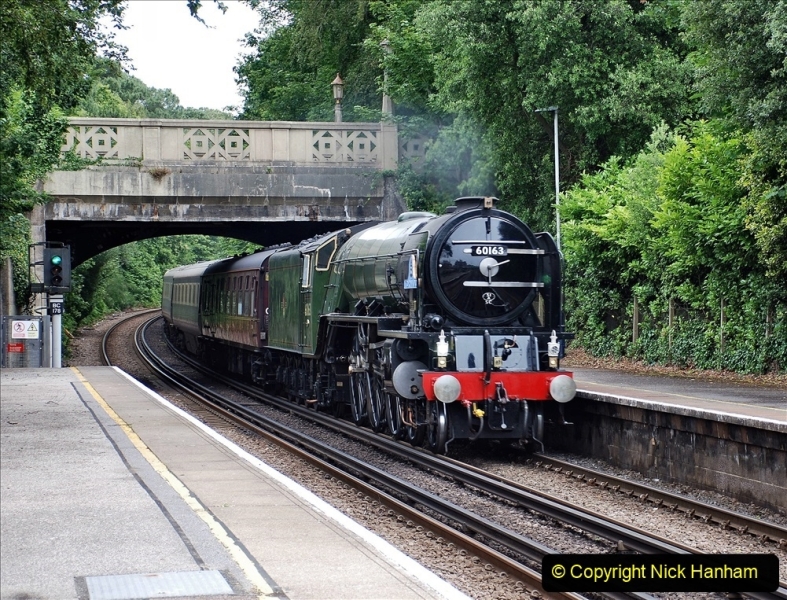 2021-07-05 TORNADO at Parkstone on empty stock to Swanage. (3) 011