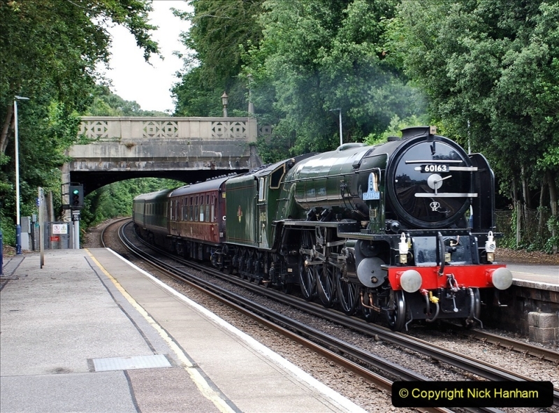 2021-07-05 TORNADO at Parkstone on empty stock to Swanage. (4) 012