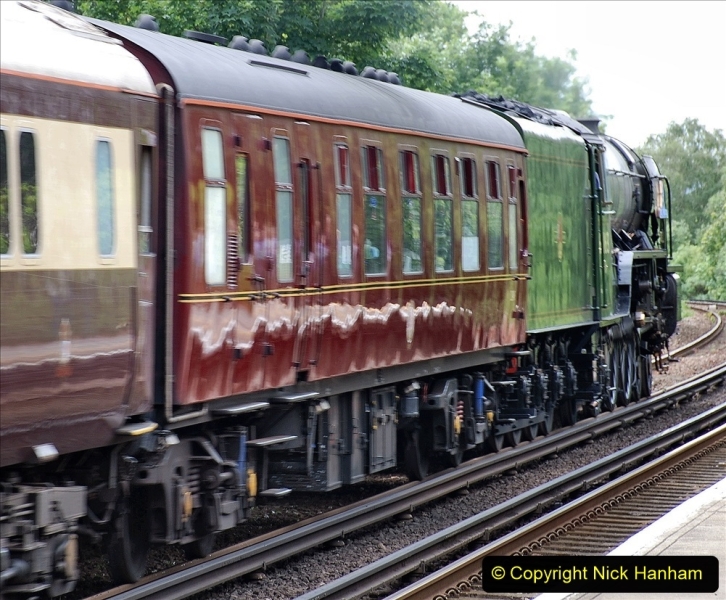 2021-07-05 TORNADO at Parkstone on empty stock to Swanage. (8) 016