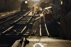 2022 January 12 Corfe Castle station track renewal DAY 3