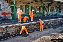 2022-01-12 Corfe Castle station track renewal DAY 3. (104) 104