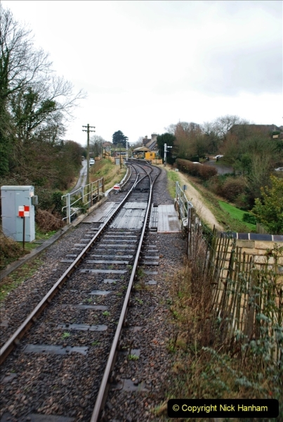 2022-01-19 Corfe Castle station track renewal DAY 8. (83) 083