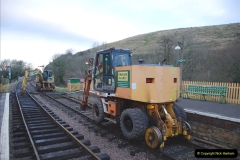 2022-01-19 Corfe Castle station track renewal DAY 8. (5) 005