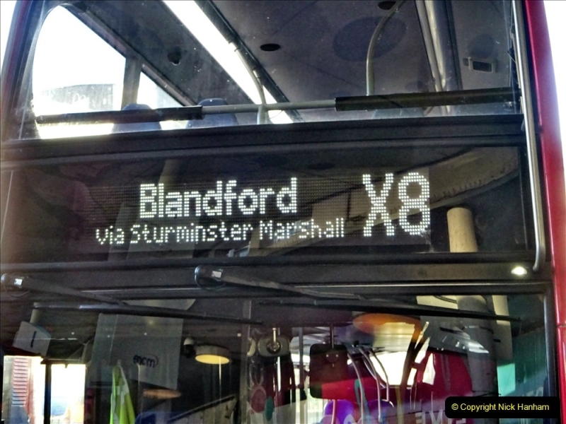 2022-01-05 Poole to Blandford Forum and Return via the X8 bus. (7) X8 to Blandfod Forum. 007