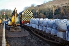 2022-01-13 Corfe Castle station track renewal DAY 4. (12) 012
