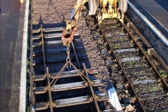 2022-01-17 Corfe Castle station track renewal DAY 6. (42) 042