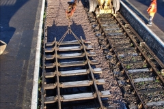 2022-01-17 Corfe Castle station track renewal DAY 6. (43) 043