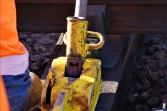 2022-01-17 Corfe Castle station track renewal DAY 6. (69) 069
