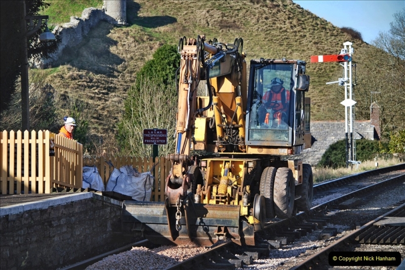 2022-01-20 Corfe Castle station track renewal DAY (110) 110