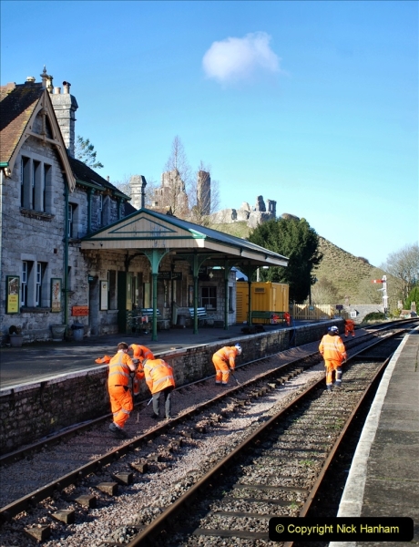 2022-01-20 Corfe Castle station track renewal DAY (125) 125