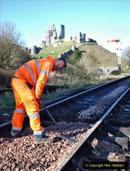 2022-01-20 Corfe Castle station track renewal DAY (128) 128