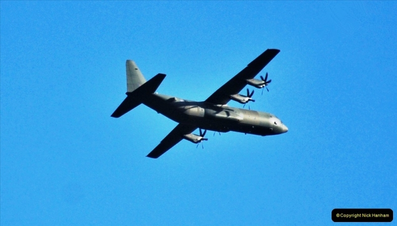 2022-02-09  Lookhead C-130 Herculease fly by over Wareham, Dorset. (3) 008