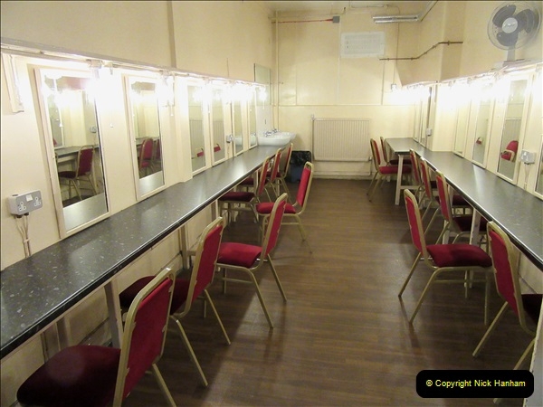 2019 March 16 Bournemouth Pavilion Theatre 90 Years. (101) Behind the scenes tour. Dressing room.101