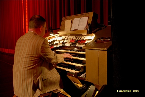 2019 March 16 Bournemouth Pavilion Theatre 90 Years. (43) The Compton Organ in action. 043