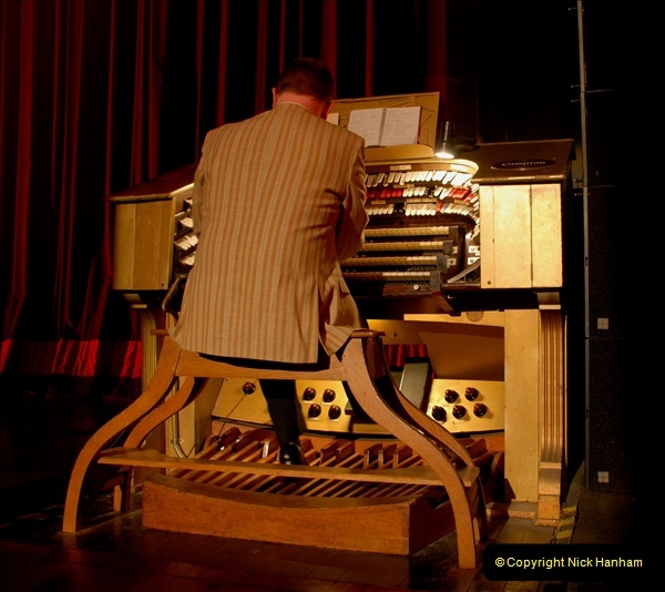 2019 March 16 Bournemouth Pavilion Theatre 90 Years. (46A) The Compton Organ in action. 046A