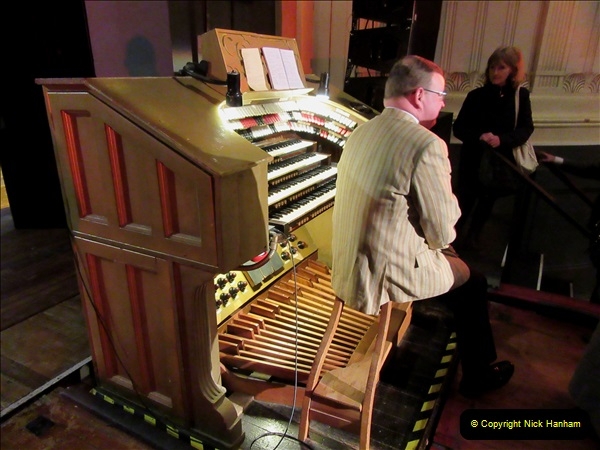 2019 March 16 Bournemouth Pavilion Theatre 90 Years. (81) Behind the scenes tour. The Compton Organ. 081