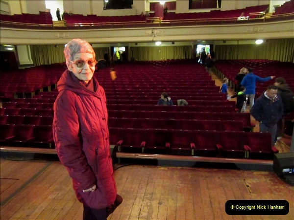 2019 March 16 Bournemouth Pavilion Theatre 90 Years. (84) Behind the scenes tour. Your Host's Wife. 084