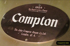 2019 March 16 Bournemouth Pavilion Theatre 90 Years. (80) Behind the scenes tour. The Compton Organ. 080