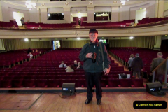 2019 March 16 Bournemouth Pavilion Theatre 90 Years. (86) Behind the scenes tour. Your Host. 086