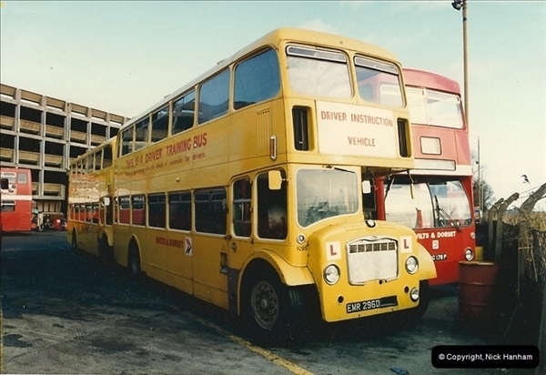 1986-11-22 Poole Depot, Poole, Dorset.  (7)104