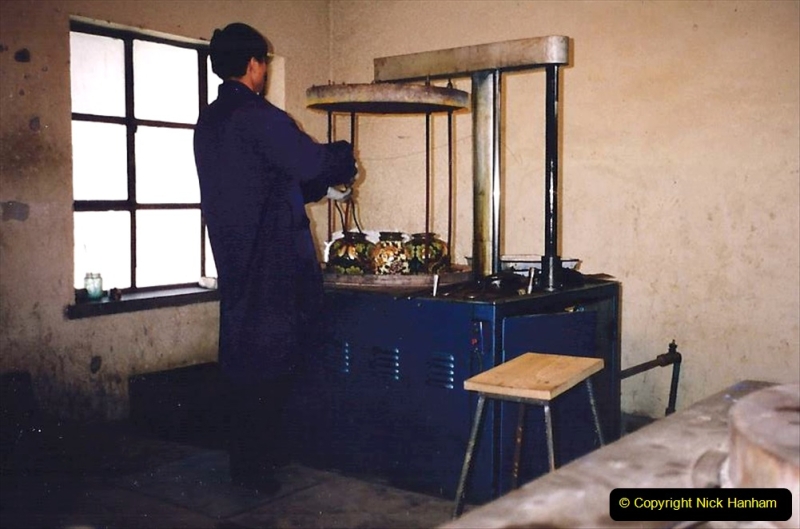 China 1993 April. (135) Cloisonne Factory. 135