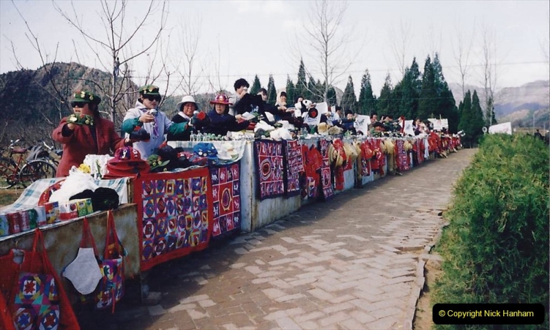 China 1993 April. (153) The Mong Tombs. 153