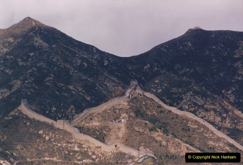 China 1993 April. (168) The Great Wall. 168