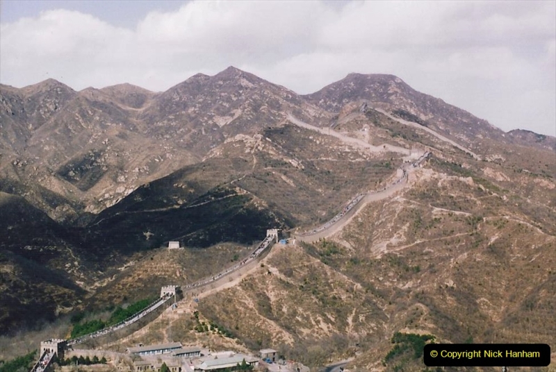China 1993 April. (173) The Great Wall. 173