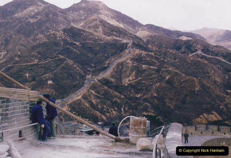China 1993 April. (184) The Great Wall. 184