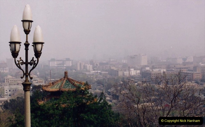 China 1993 April. (89) in Jingshan Park.089