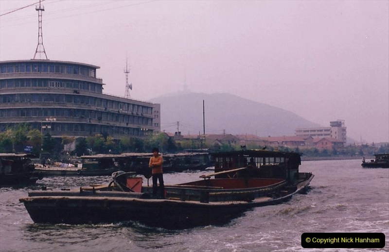 China 1993 April. (66) On The Grand Canal Wuxi to Suzhou. 066