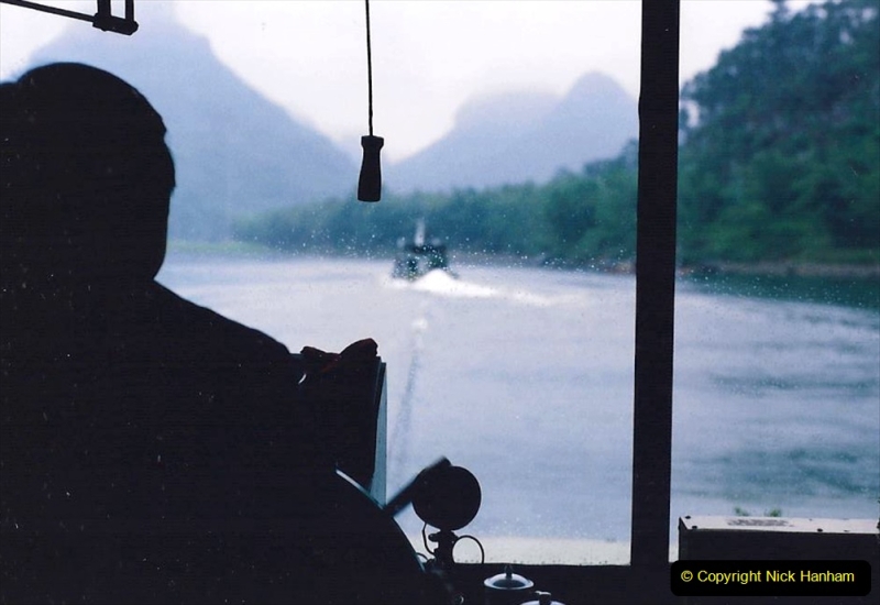 China 1993 April. (100) On the Li or Lijiang River  to Yangshuo. 100