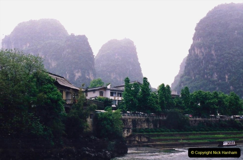 China 1993 April. (102) On the Li or Lijiang River  to Yangshuo. 102