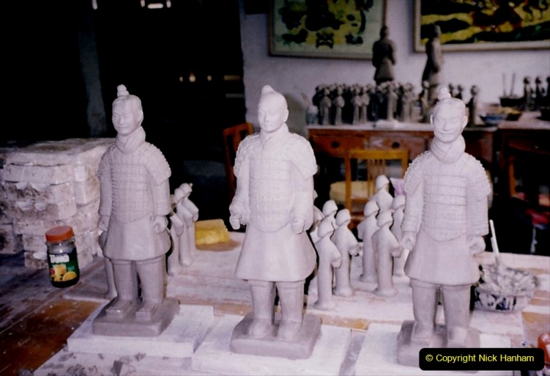 China 1993 April. (14) Terra Cotta Warriers Museum. 014