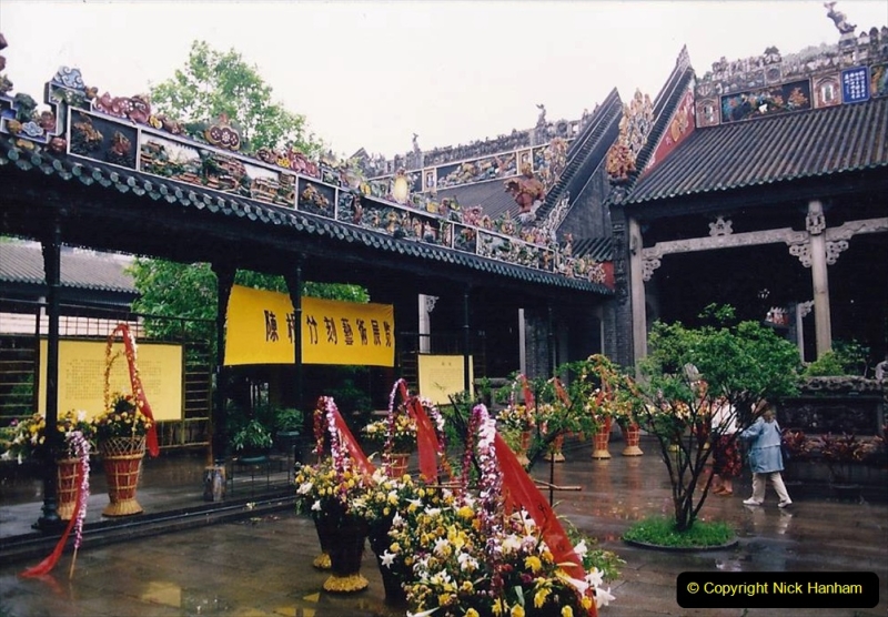 China 1993 April. (148) Temple in Guangzhou. 142